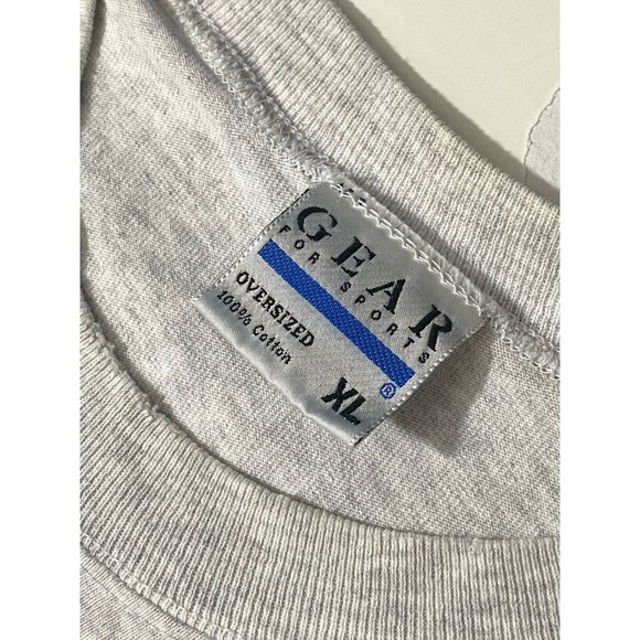 Vintage Penn State University Large Logo Grey T-shirt Size XL made in USA - Picture 4 of 12